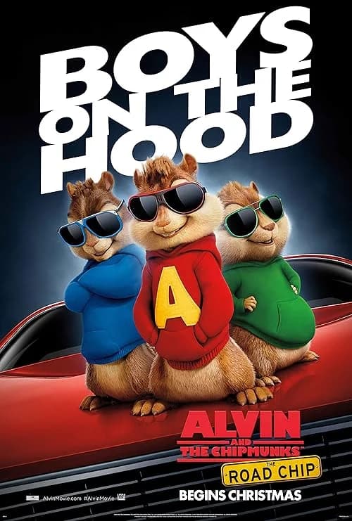 Alvin and the Chipmunks: The Road Chip film posteri