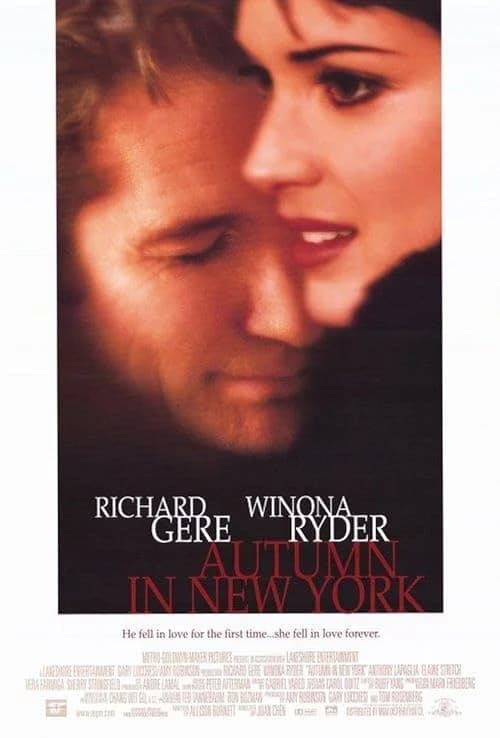 Autumn in New York film posteri