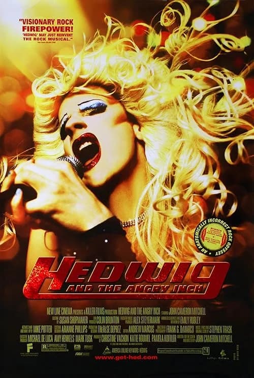 Hedwig and the Angry Inch film posteri