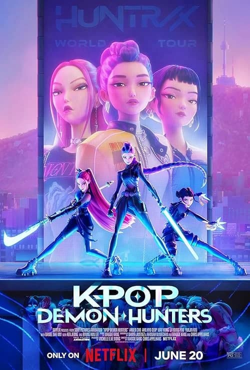 KPop Demon Hunters film posteri