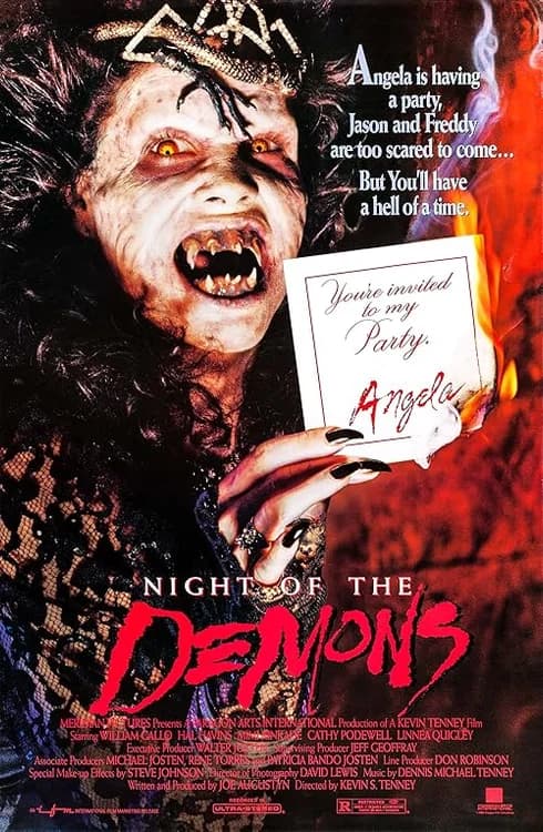 Night of the Demons film posteri