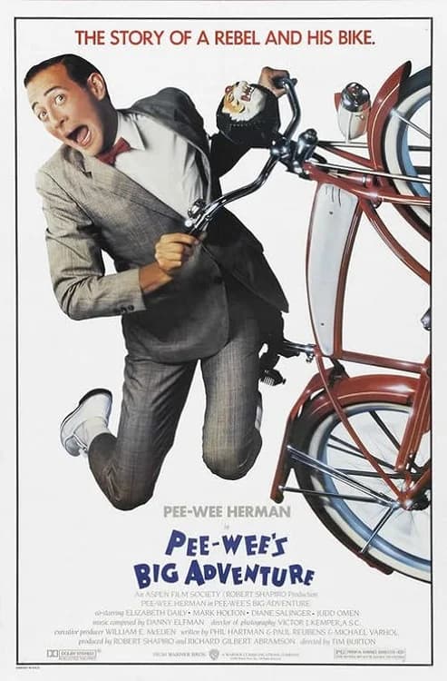 Pee-wee's Big Adventure film posteri