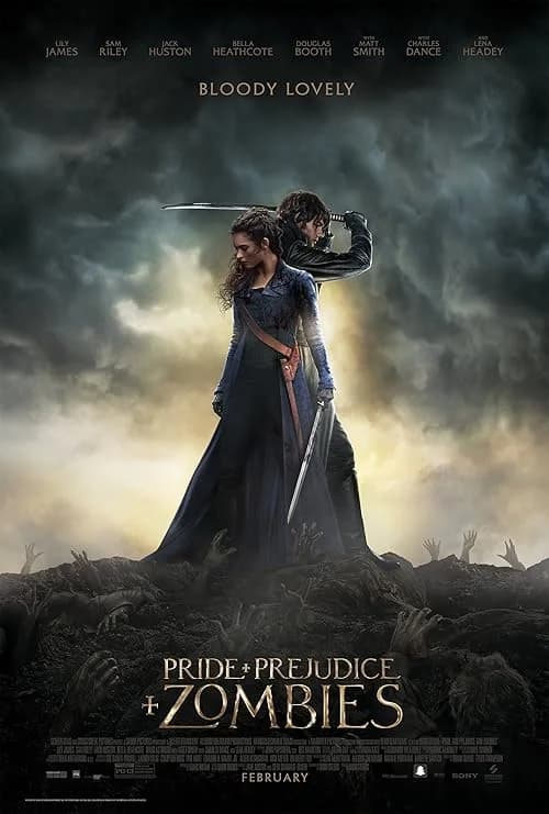 Pride and Prejudice and Zombies film posteri