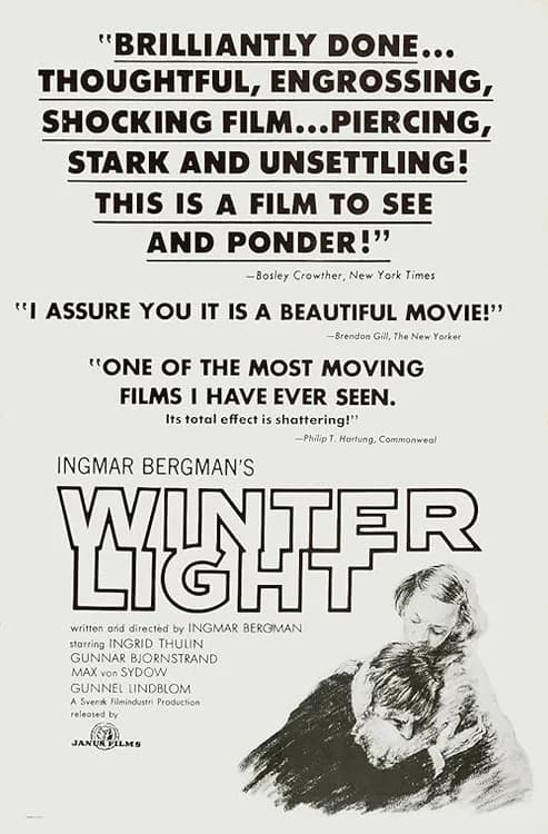 Winter Light film posteri